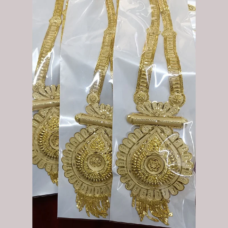 Pari Art Jewellery Forming Long Necklace Set ( 1 Piece Only )