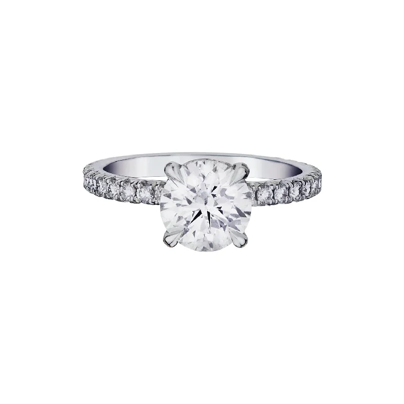 ROUND BRILLIANT CUT DIAMOND RING