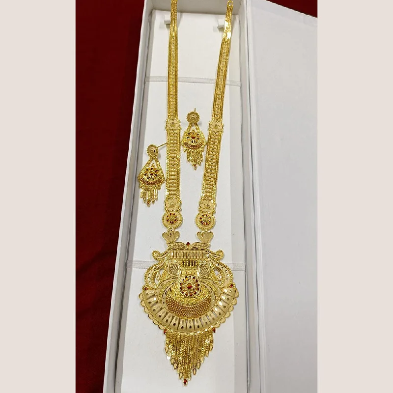 Pari Art Jewellery Forming Long Necklace Set