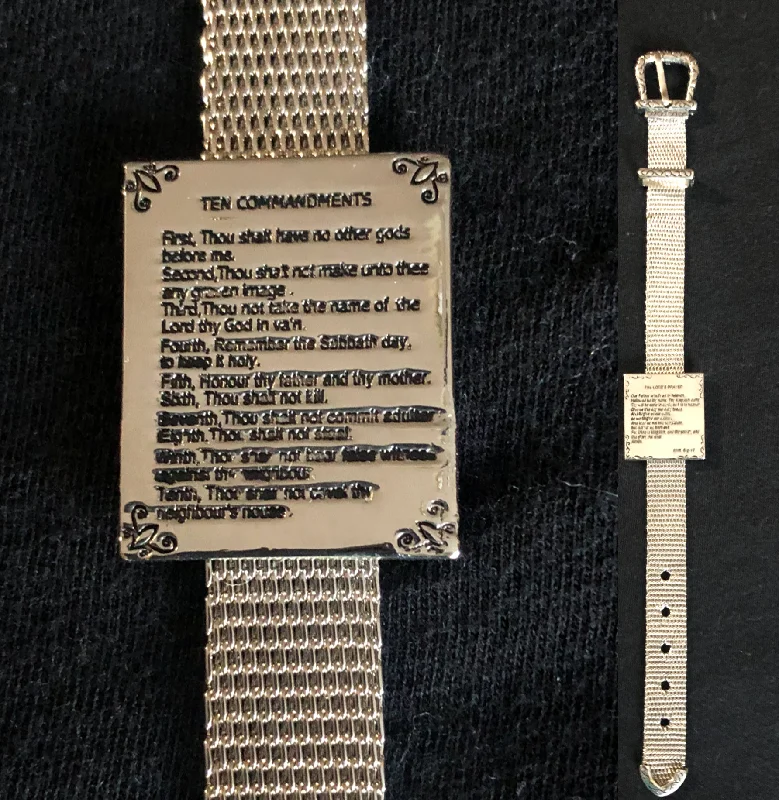 Ten Commandment Bracelet