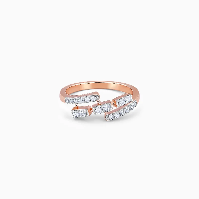 Rose Gold Starnight Diamond Ring