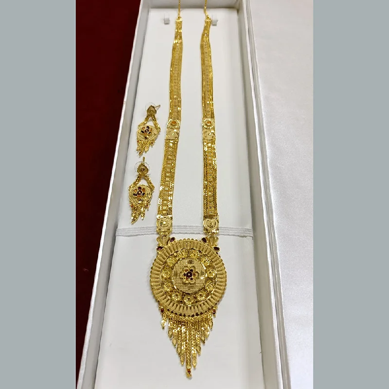 Pari Art Jewellery Forming Long Necklace Set