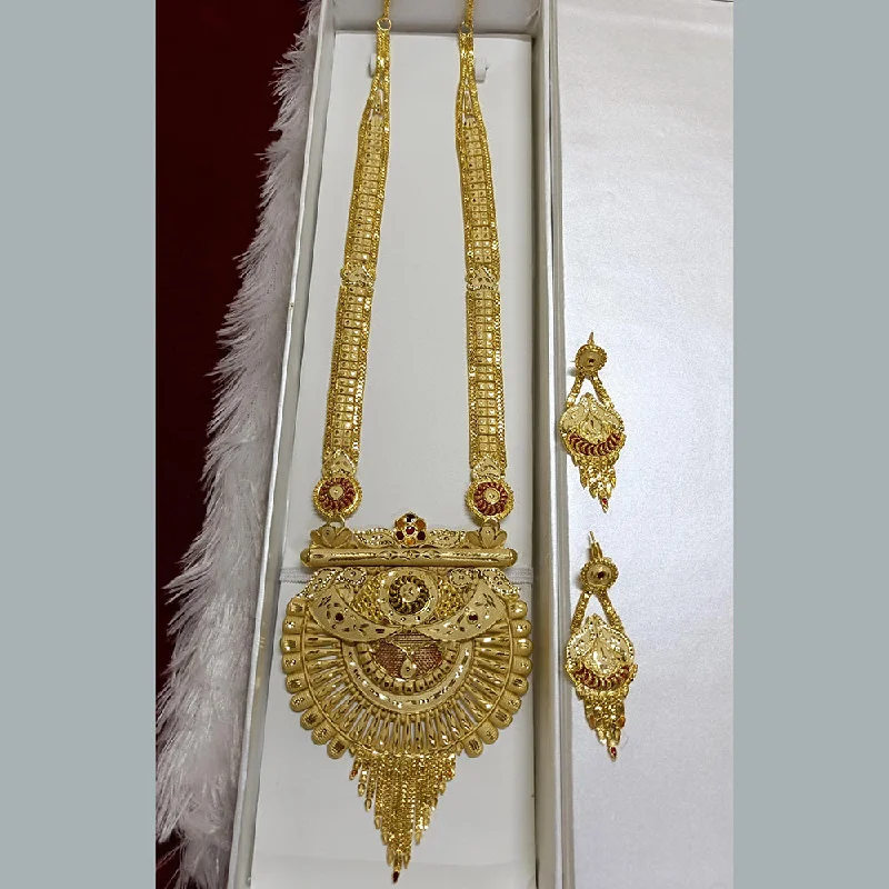 Pari Art Jewellery Forming Long Necklace Set