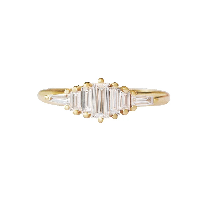 Baguettes Diamond ring - Adriana ♥