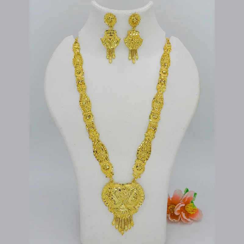 Mahavir Gold Plated Necklace Set