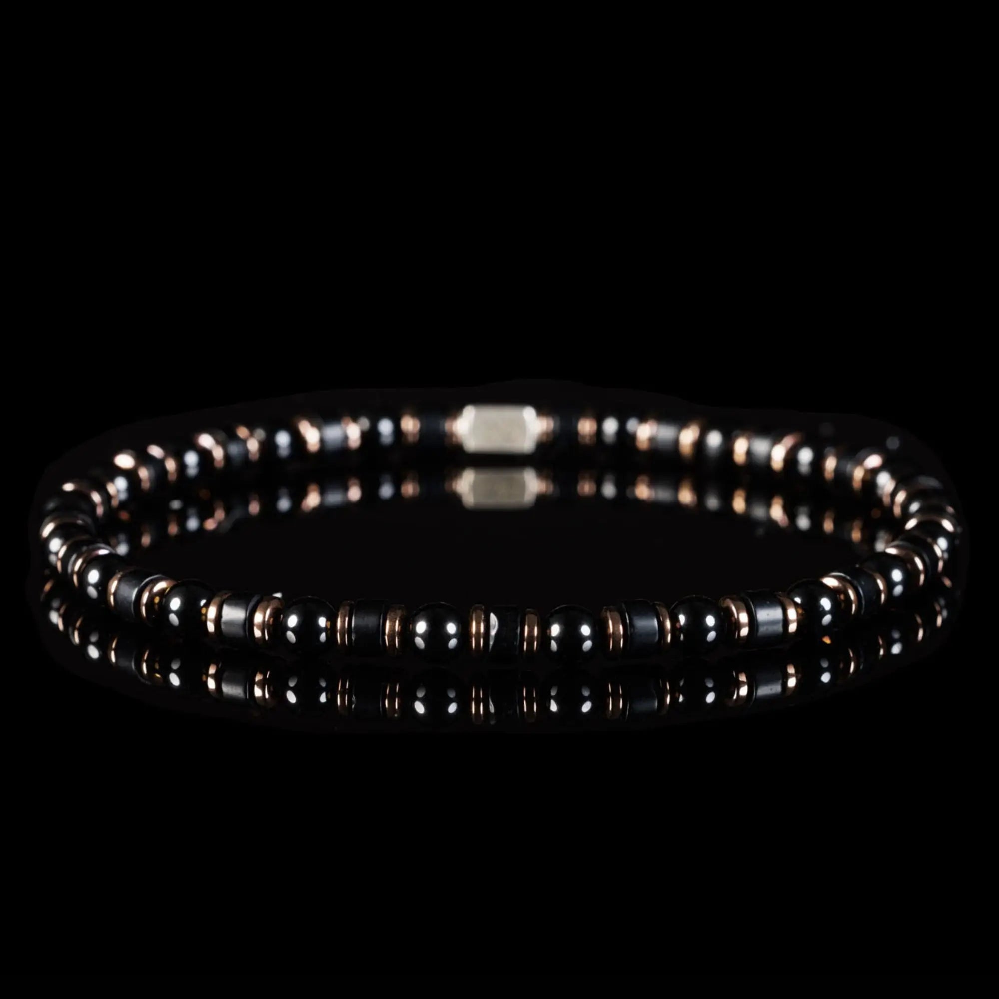 Black Onyx Bracelet V (4mm)