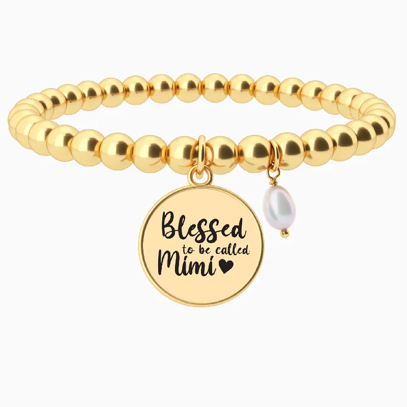 Blessed To Be Called Mimi - Beaded Bracelet