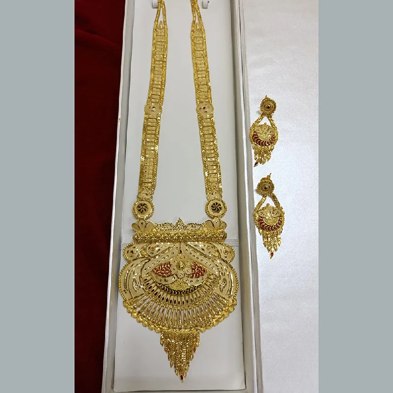 Pari Art Jewellery Forming Long Necklace Set