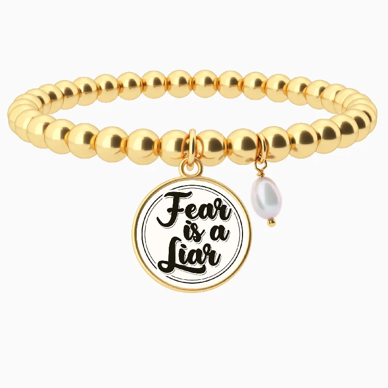 Fear Is A Liar - Beaded Bracelet